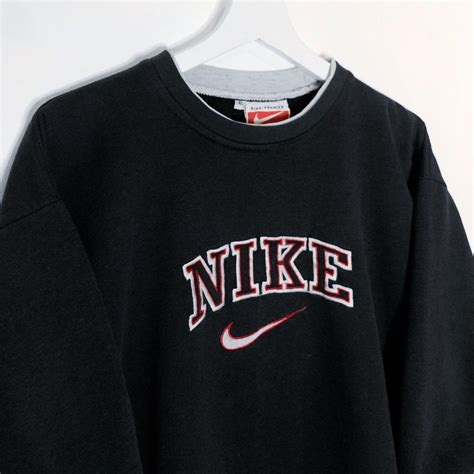 geborduurde nike sweater|VINTAGE NIKE .